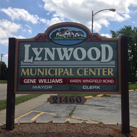 Village of lynwood - VILLAGE OF LYNWOOD, IL 21460 Lincoln Highway, Lynwood IL, 60411 708-758-6101 Monday - Friday 8:00am - 4:30pm 